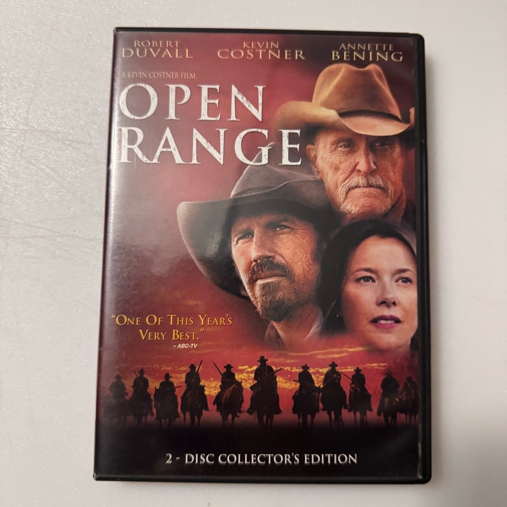Open Range (DVD, 2003) Disc Tested Working